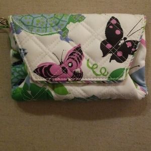 Vera Bradley "Casey sateen wallet Limited Edition